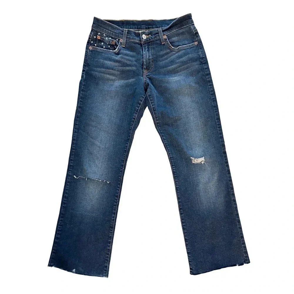 Lucky Brand women’s Dungarees by Gene Montesano classic fit size 4/27
